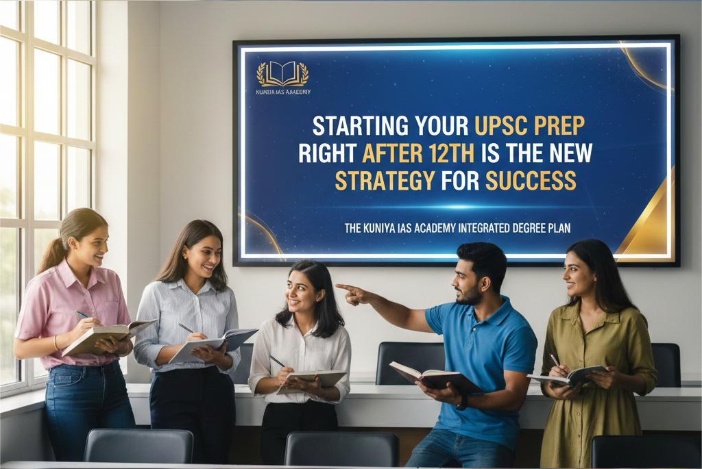 Why Starting Your UPSC Prep Right After 12th is the New Strategy for Success: The Kuniya IAS Academy Integrated Degree Plan